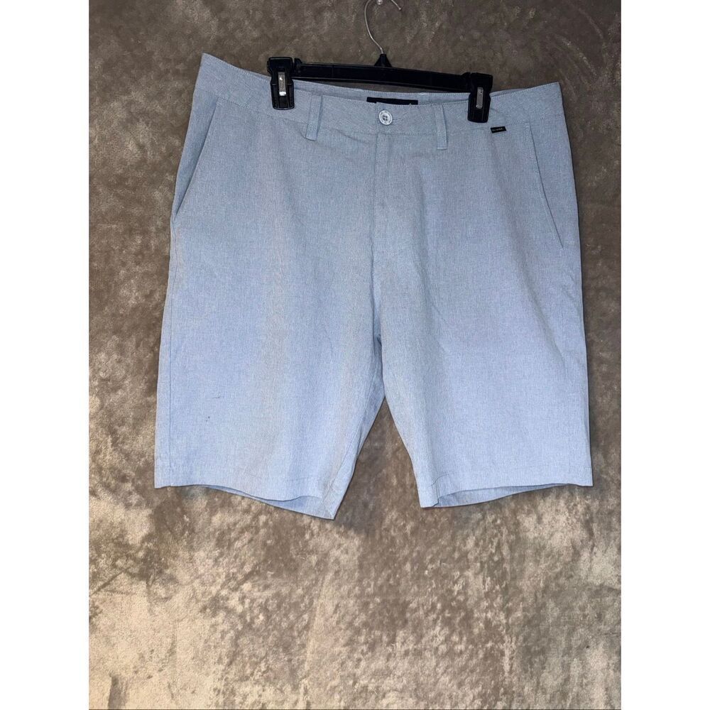 Travis Mathew Light Blue Golf Shorts Size 36 Men’s 10” Inseam #772